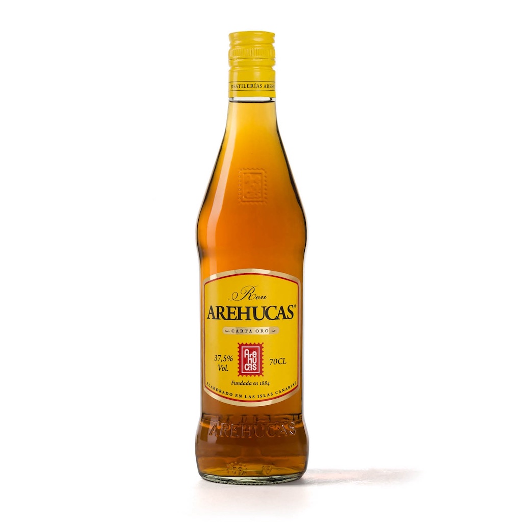 Bouteille de rhum Arehucas Carta Oro