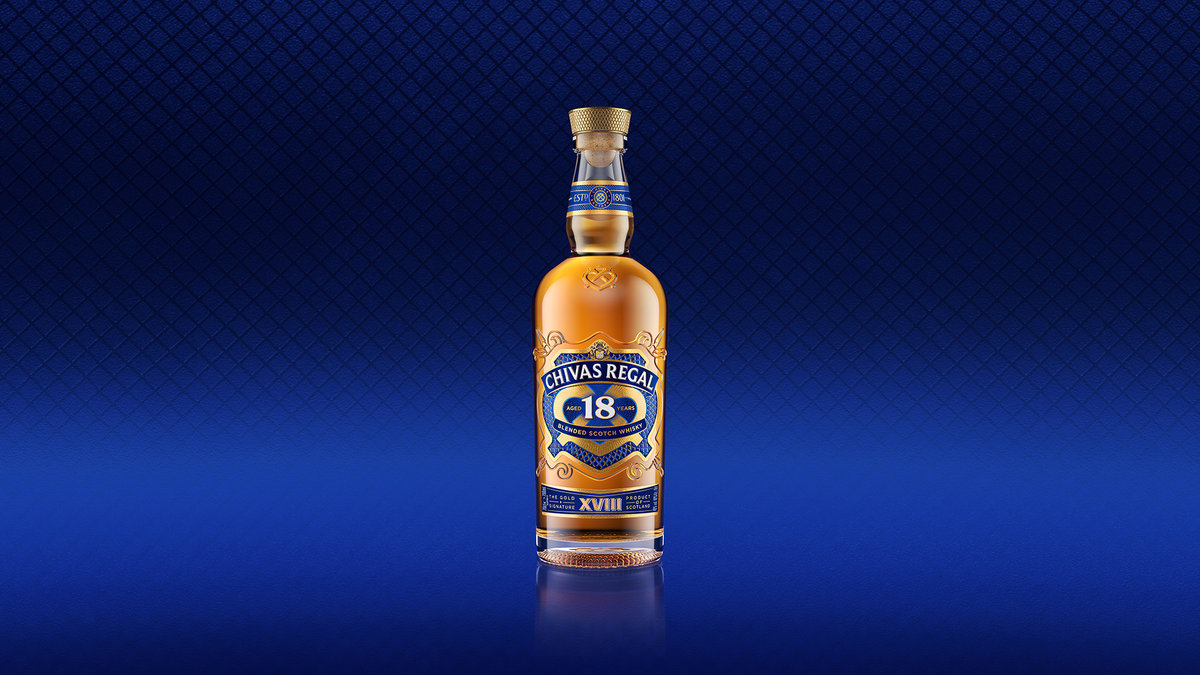 Bouteille officielle Chivas Regal 18 ans