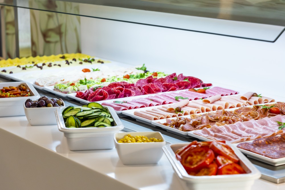 Buffet froid du petit-déjeuner