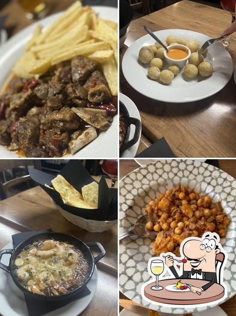 Assortiment de tapas servi à La Tasquita Canaria